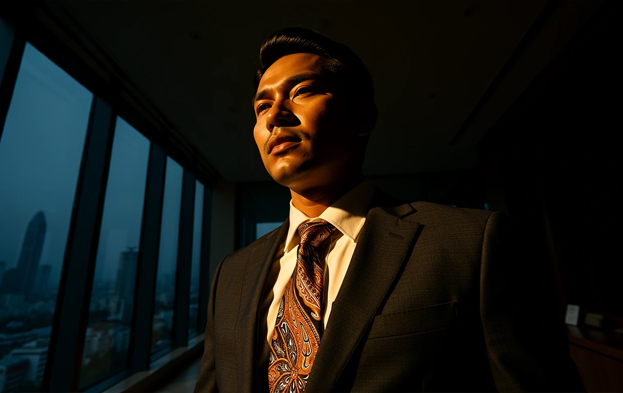 Modern Indonesian professional in Jakarta