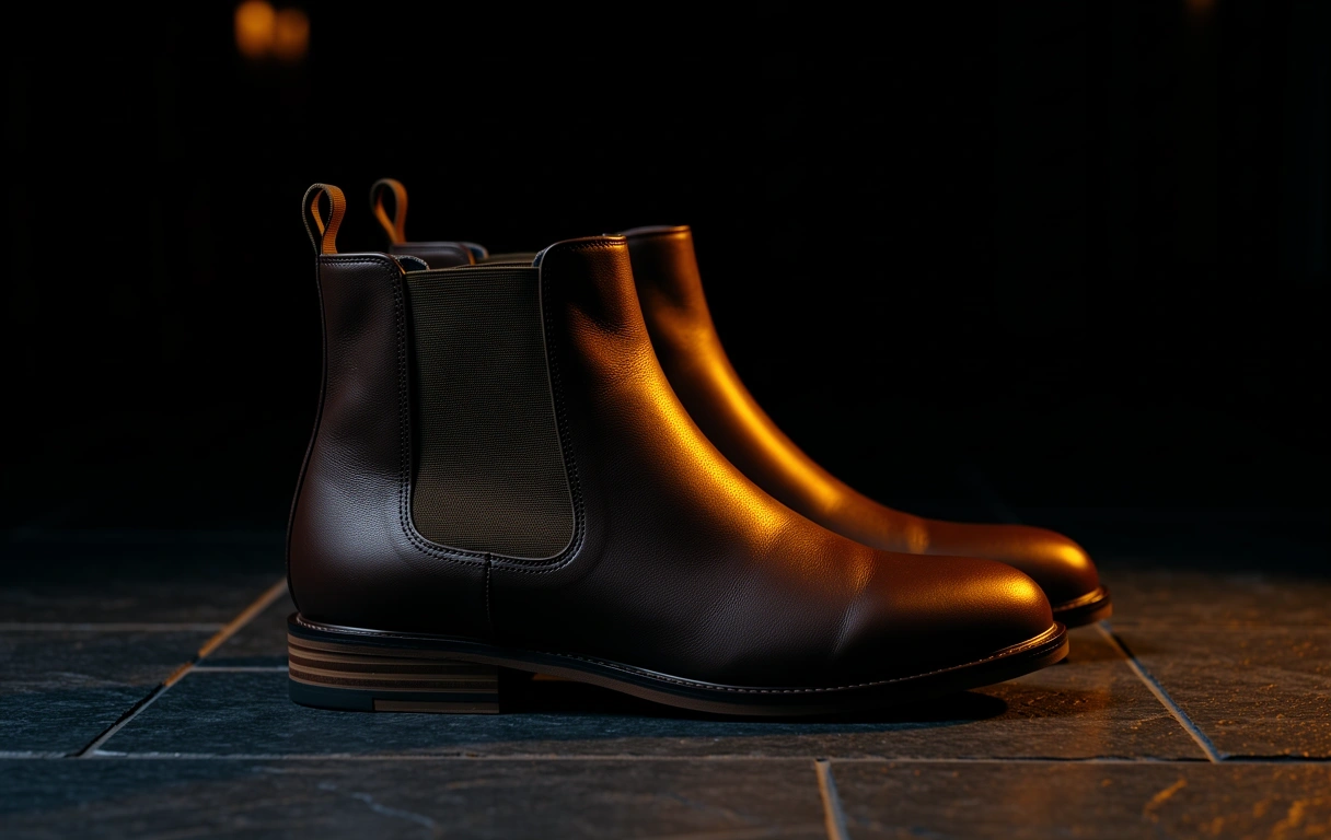 Matte Leather Footwear